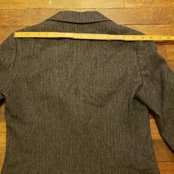 Massimo Dutti Charcoal Gray Wool Blazer - Picture 11 of 13